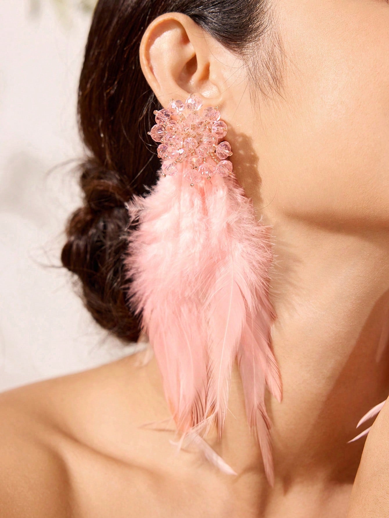 Flawless Woman Tiara Earrings
