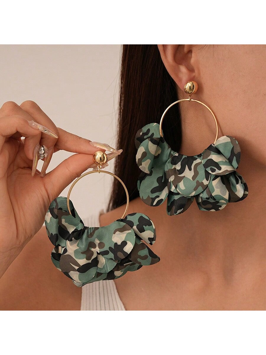 Flawless Woman Petal Earrings