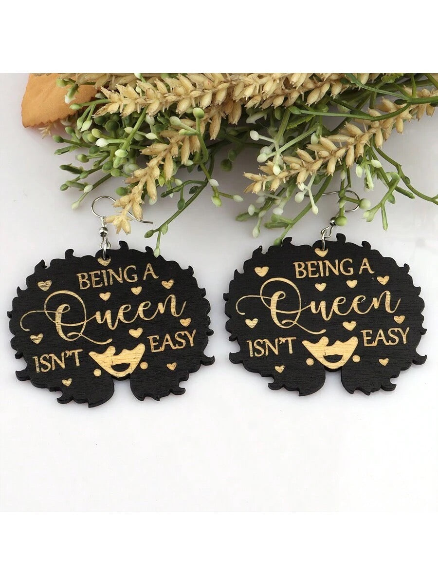 Fearless Woman Queen B Earrings