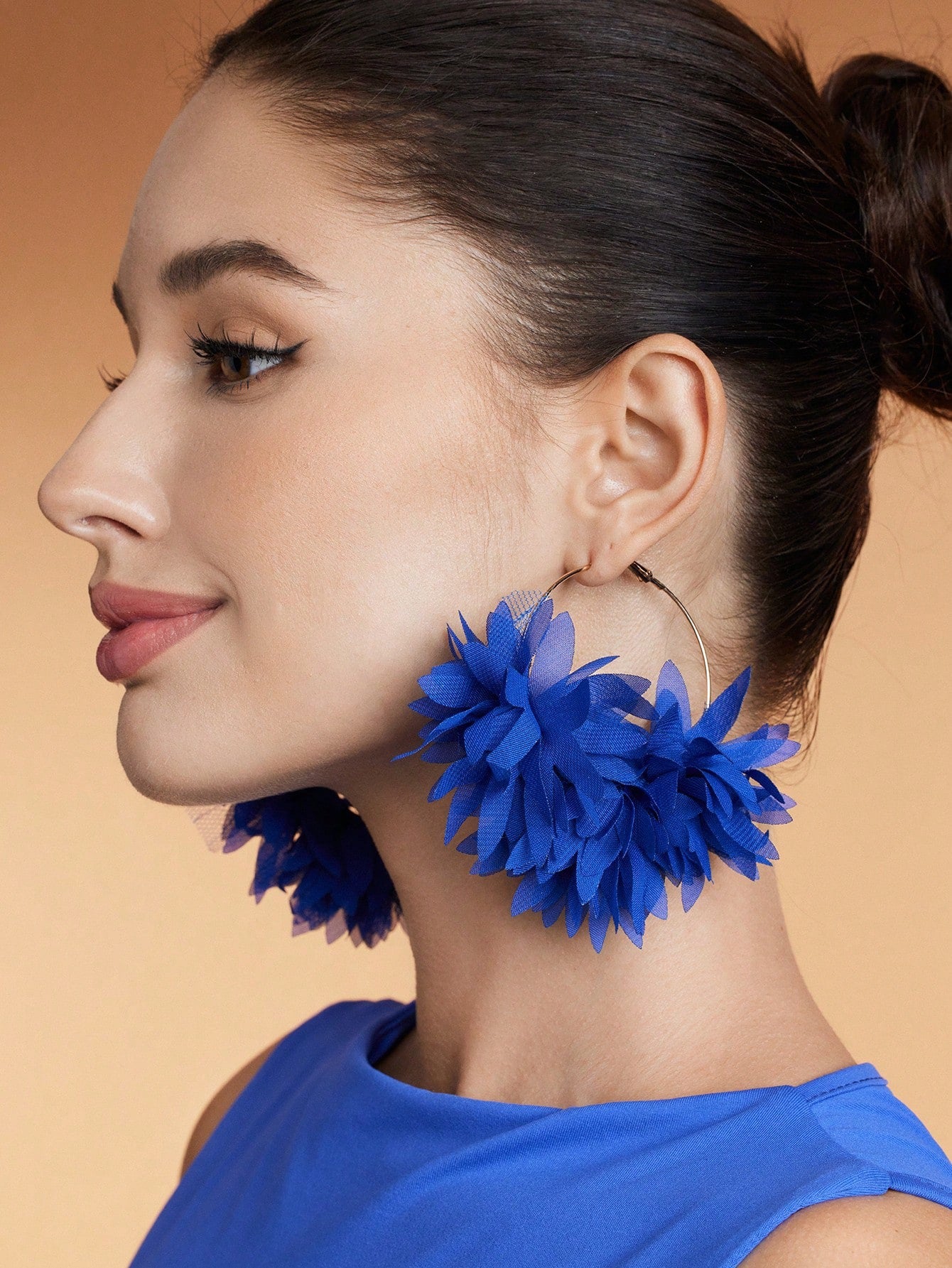 Fearless Woman Bloom Hoop Earrings