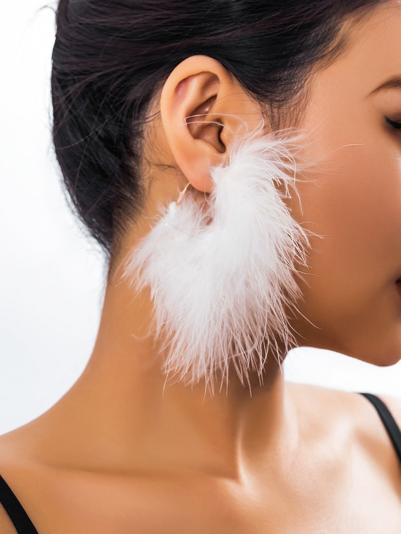Fearless Woman Jasmine Hoop Earrings