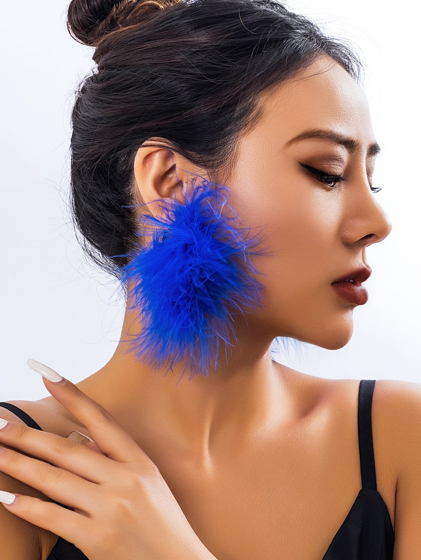 Fearless Woman Jasmine Hoop Earrings
