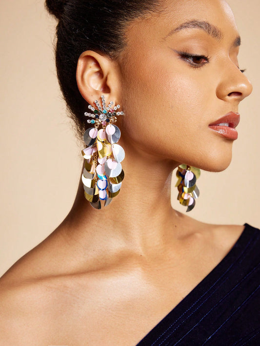 Flawless Woman Pink Flamingo Earrings