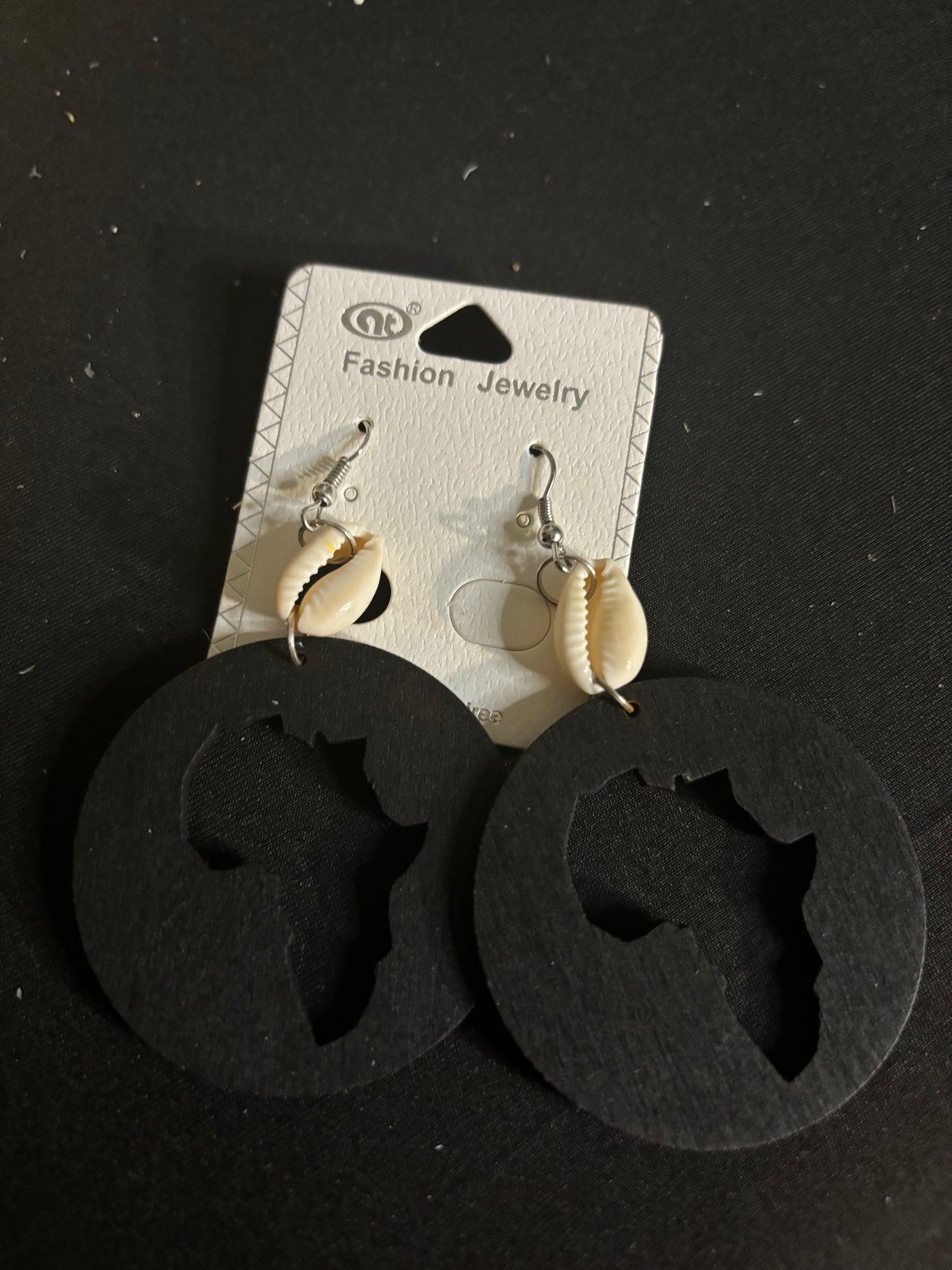 Fearless Woman Africa Circle Earrings