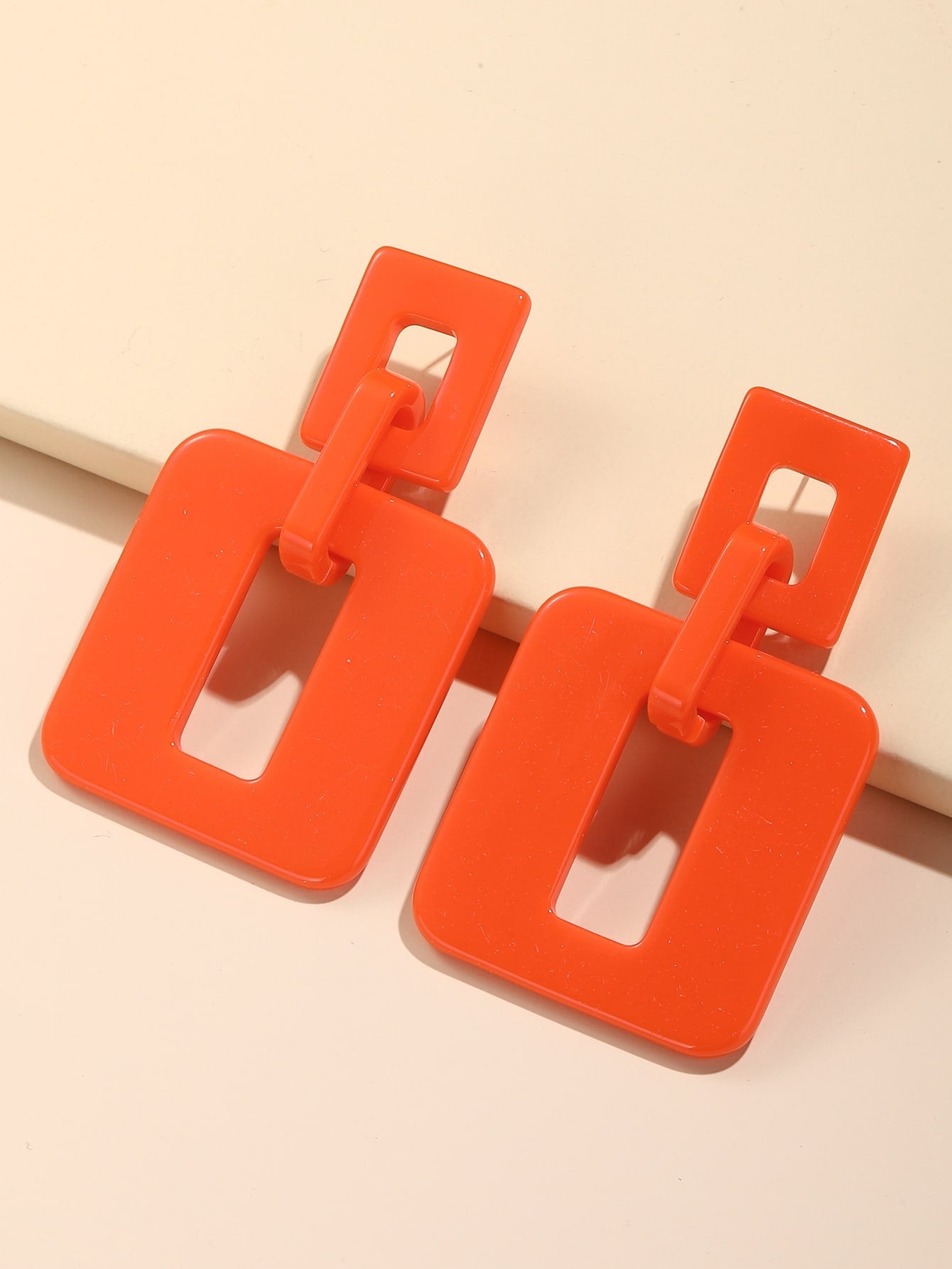 Fierce Woman Out The Box Square Earrings