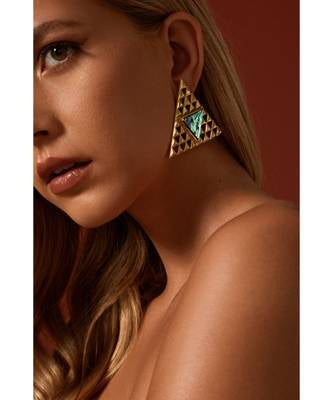 Fierce Woman Egypt Earrings