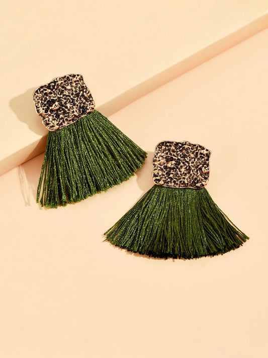 Flawless Woman Cutie Pie Tassel Earrings
