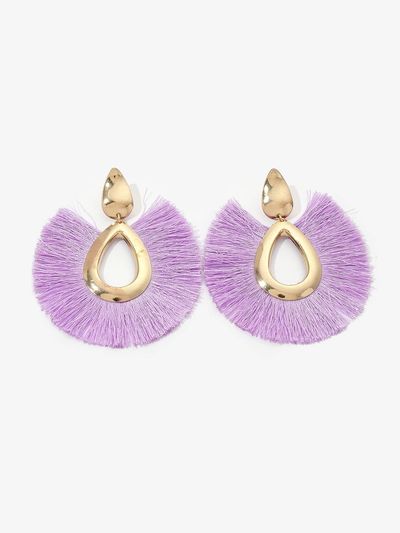 Flawless Woman Bohemian Drop Tassel Earrings