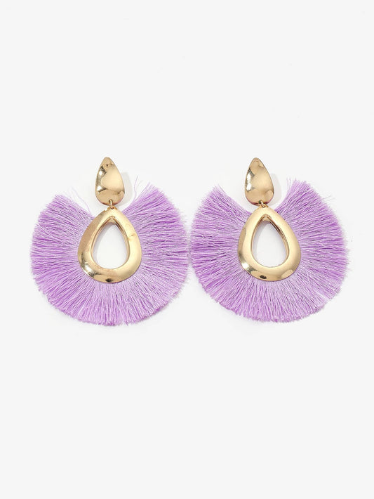 Flawless Woman Bohemian Drop Tassel Earrings