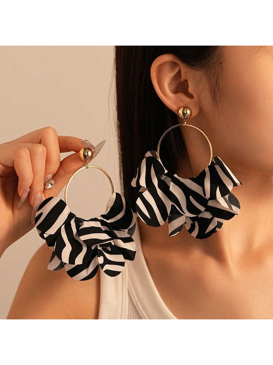 Flawless Woman Petal Earrings