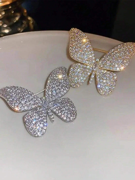 Fearless Woman Butterfly Brooch