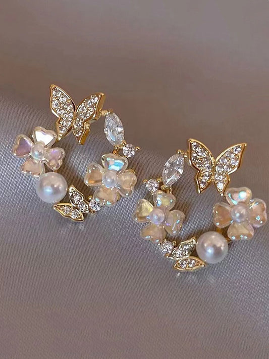 Fabulous Woman Snowflake Earrings