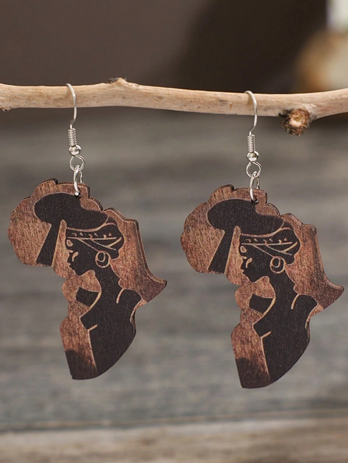 Fearless Woman Juneteenth Earrings
