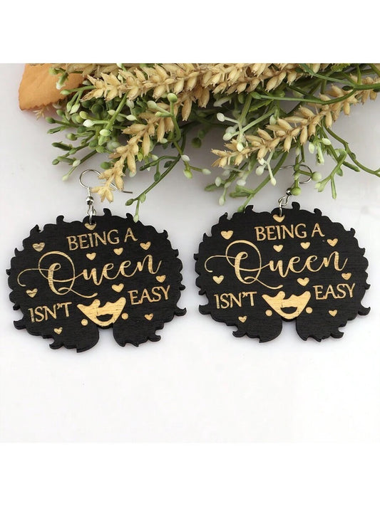 Fearless Woman Queen B Earrings