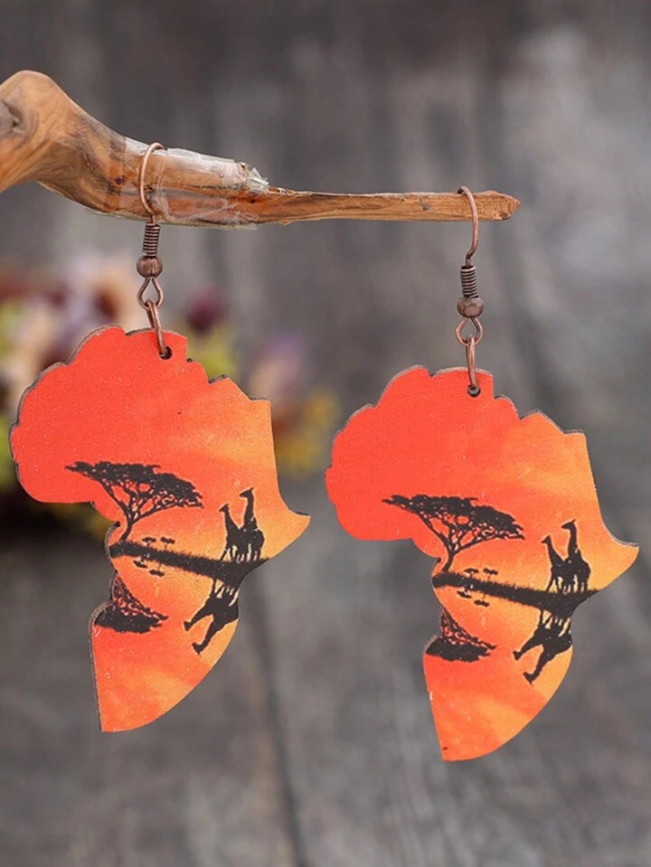 Fearless Woman Juneteenth Earrings