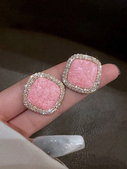 Fabulous Woman Pretty Girl Stud Earrings