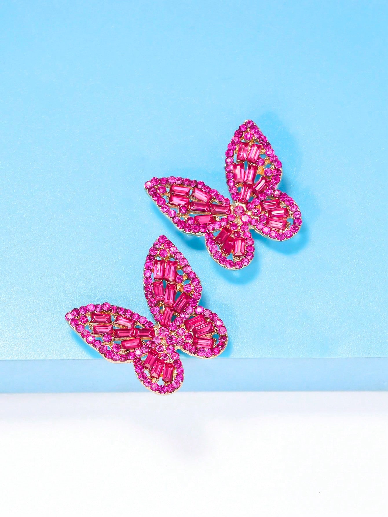 Fearless Woman Brittany Butterfly Stud Earrings