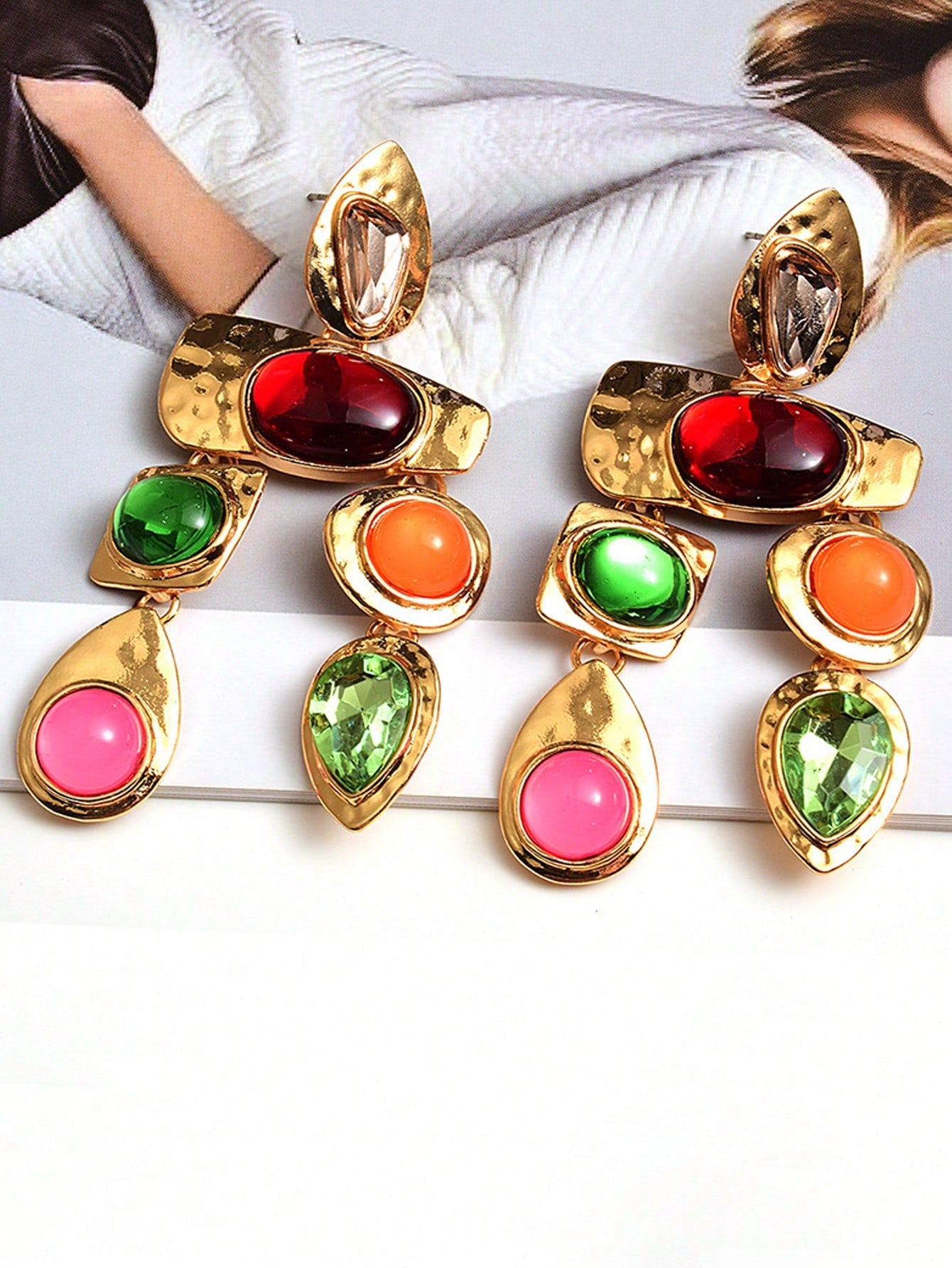 Fierce Woman Foreign Earrings
