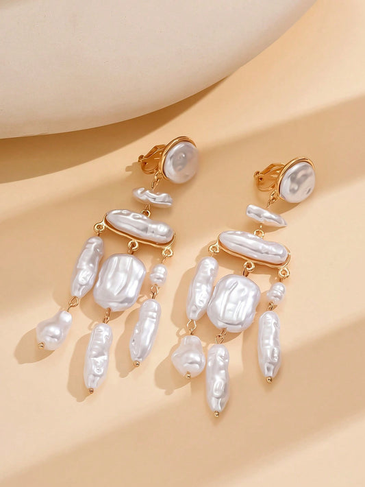 Fearless Woman Purity Clip on Earrings