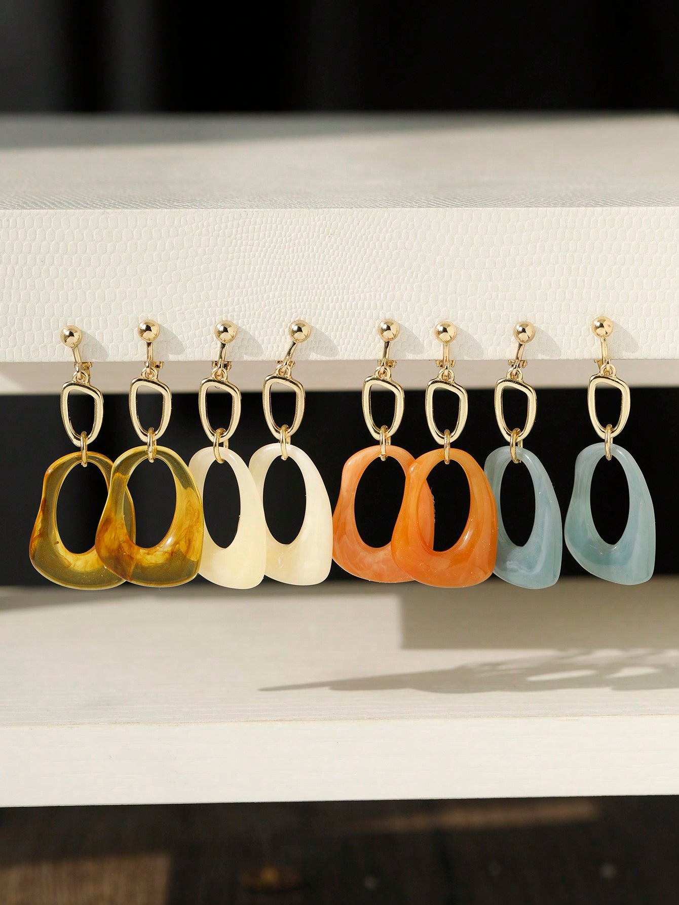 Fearless Woman She’s Different Clip on Earrings
