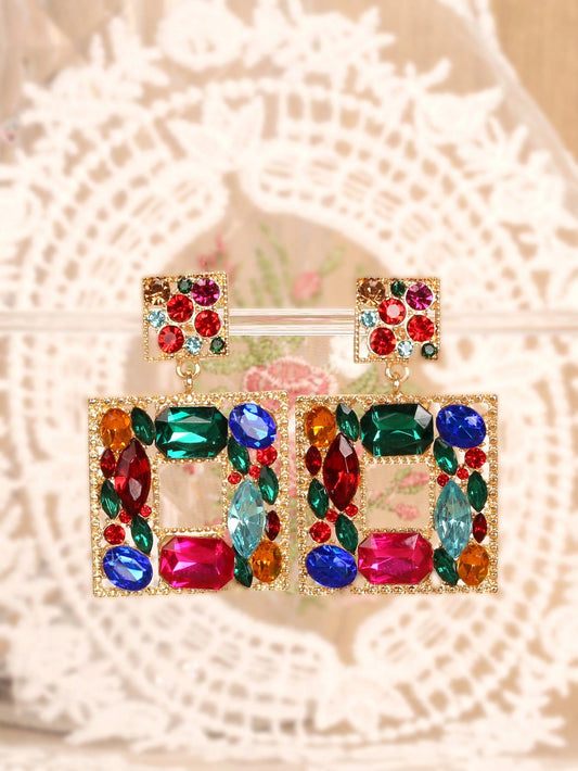 Fearless Woman Drop Dead Gorgeous Clip On Earrings