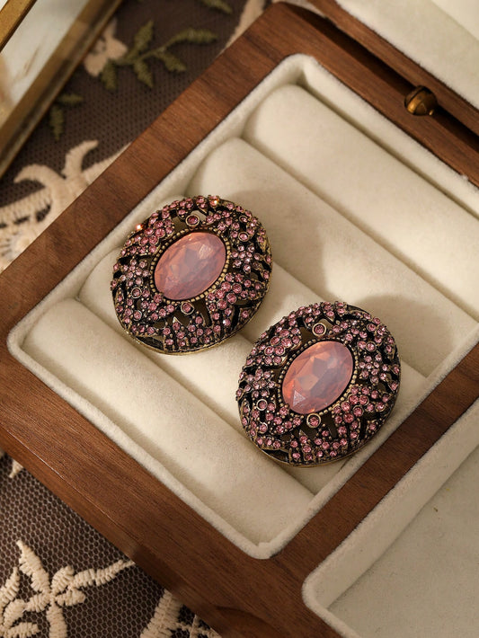 Fearless Woman Princess Stud Earrings