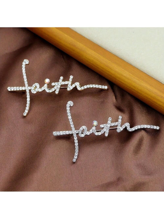 Fearless Woman Faith Brooch