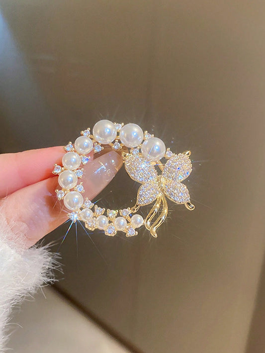 Fearless Woman Baby Girl Brooch