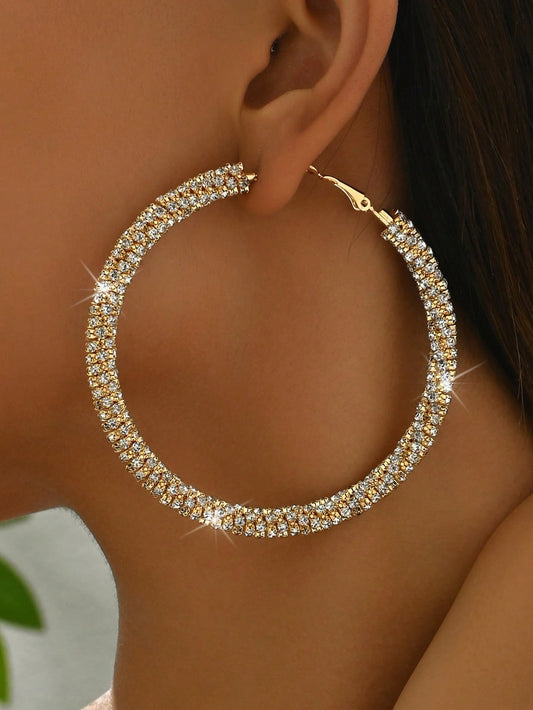 Fearless Woman Drop Dead Gorgeous Hoop Earrings