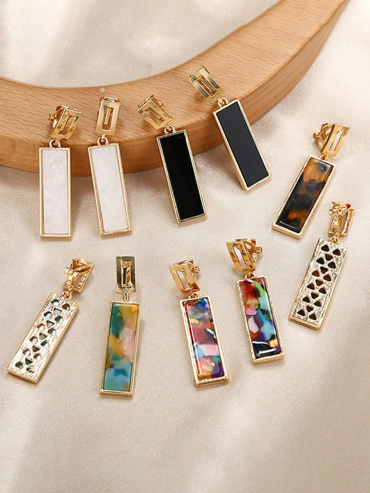 Fearless Woman Dynasty Clip On Earrings